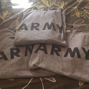 Bundle of 3 Army shirts